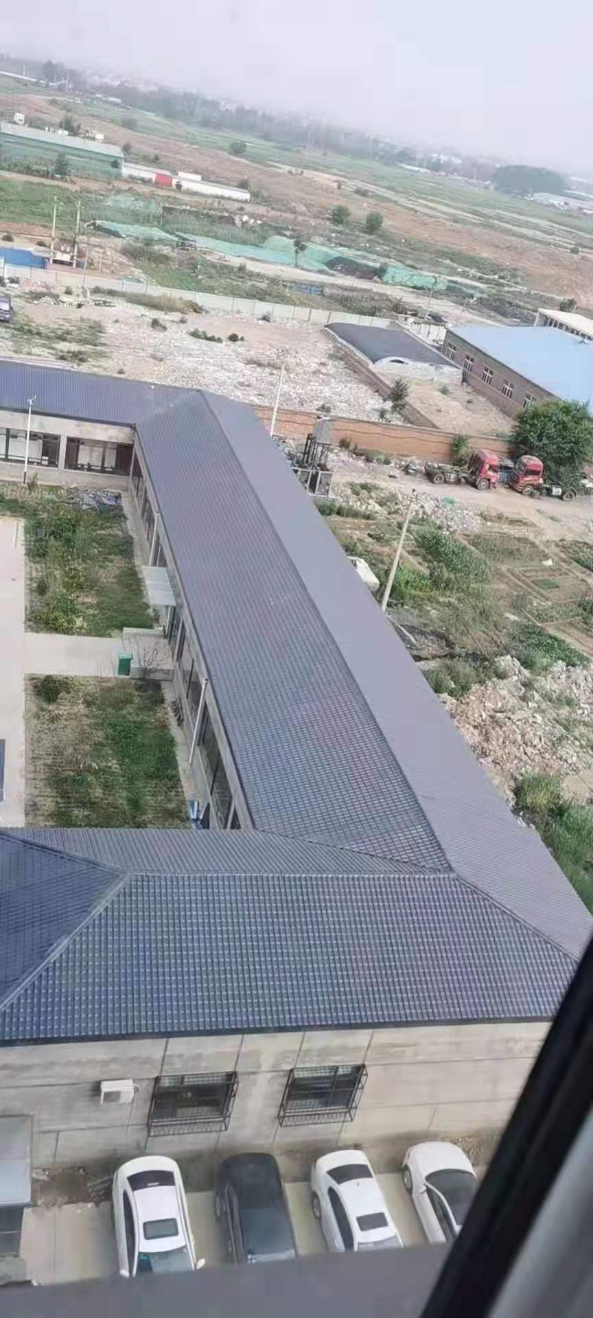 樹脂瓦施工現(xiàn)場